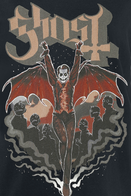 T-Shirt Manches courtes  de Ghost - Theatrical - S à 4XL - pour Femme - noir - Ghost - View 2