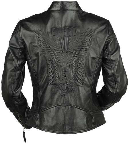 Veste en cuir  de Rammstein - Ange - S à XXL - pour Femme - noir - Rammstein - View 2