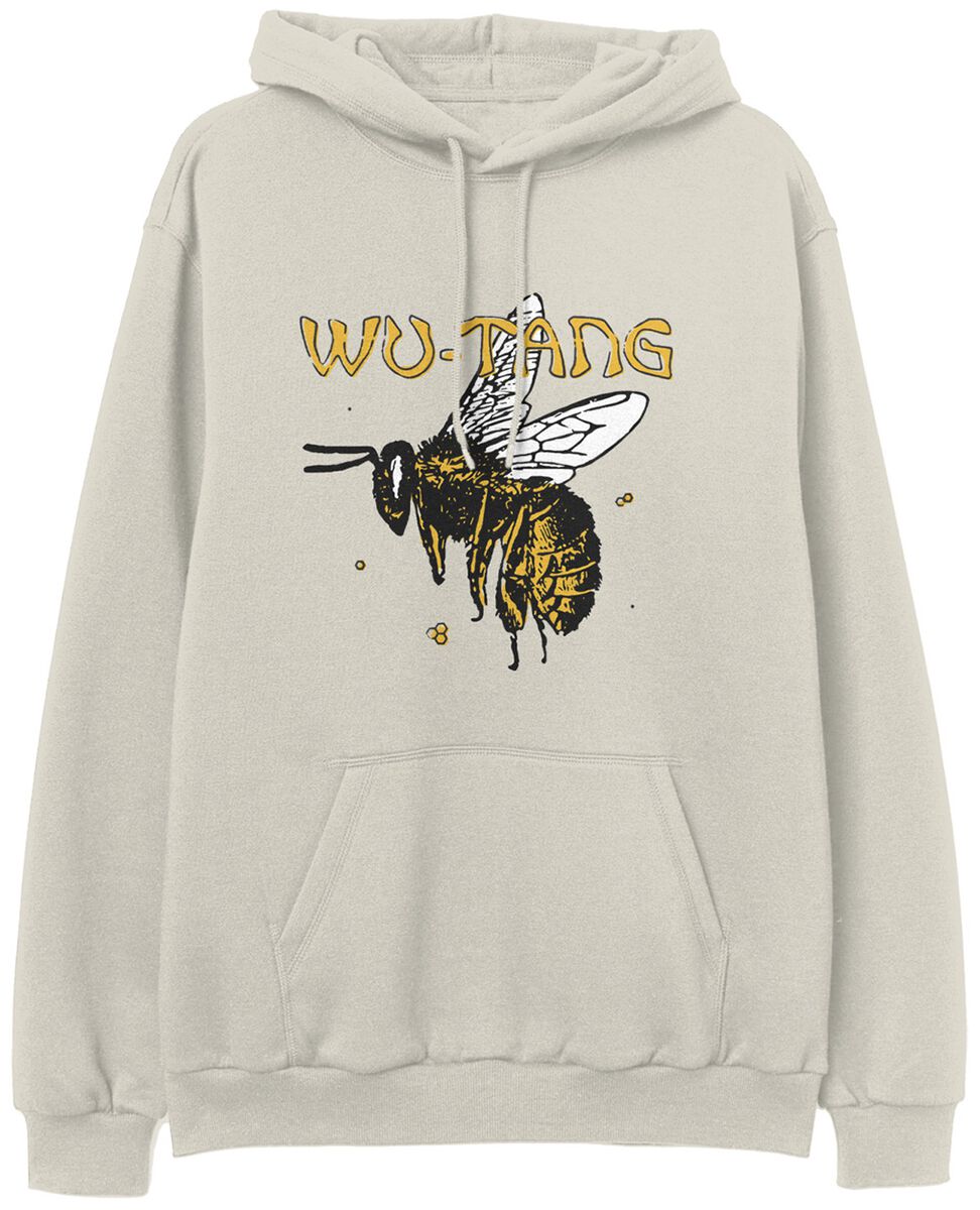 Sweat-shirt à capuche  de Wu-Tang Clan - Killa Bee - S à M - pour Homme - beige - Wu-Tang Clan