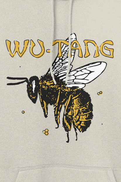 Sweat-shirt à capuche  de Wu-Tang Clan - Killa Bee - S à M - pour Homme - beige - Wu-Tang Clan - View 2