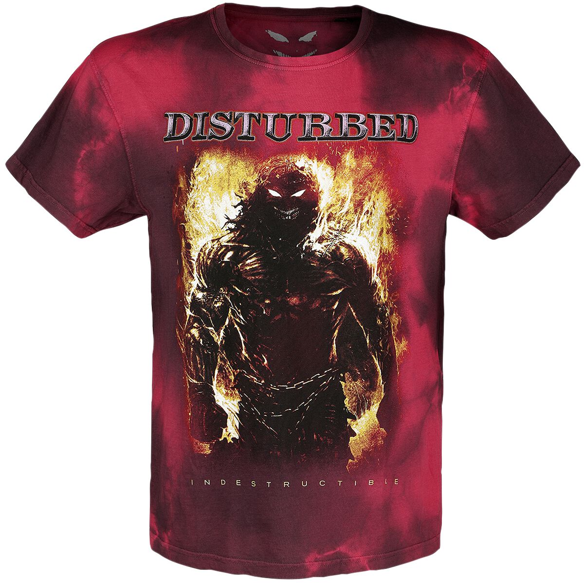 T-Shirt Manches courtes  de Disturbed - Indestructible - S à XXL - pour Homme - rouge - Disturbed