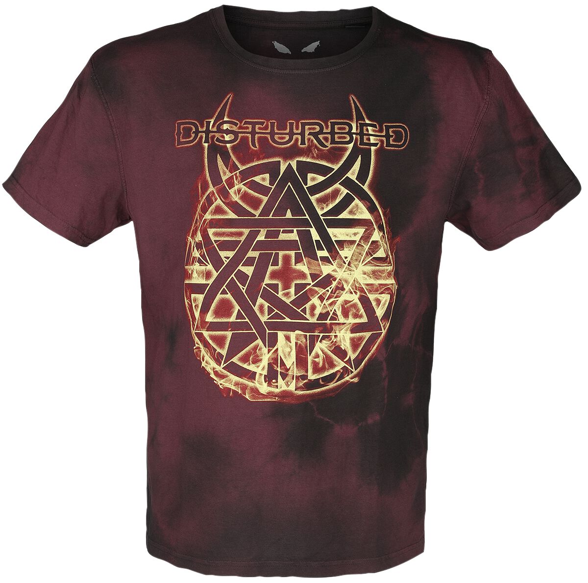 T-Shirt Manches courtes  de Disturbed - Believe Flames - S à M - pour Homme - rouge - Disturbed