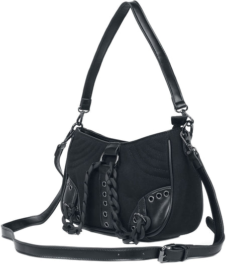 Sac à main Gothic de Banned Alternative - Earthworm - pour Femme - noir - Banned Alternative