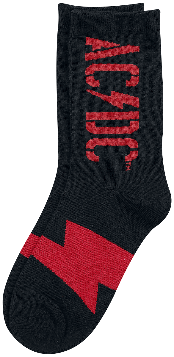 Chaussettes  de AC/DC - PWR UP - Logo - EU39-42 à EU 43-46 - pour Unisexe - multicolore - AC/DC - View 2