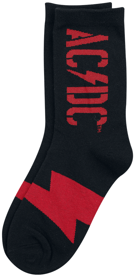 Chaussettes  de AC/DC - PWR UP - Logo - EU39-42 à EU 43-46 - pour Unisexe - multicolore - AC/DC - View 2