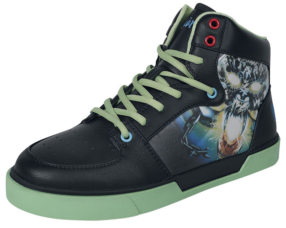 Baskets hautes  de Motörhead - EMP Signature Collection - EU37 - pour Unisexe - multicolore - Motörhead