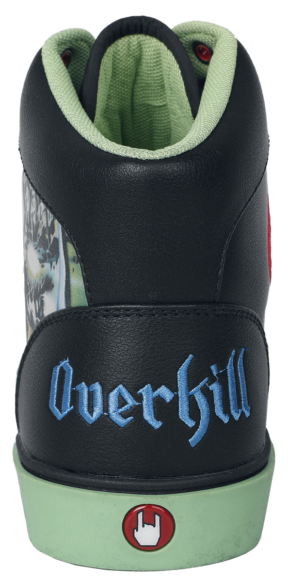 Baskets hautes  de Motörhead - EMP Signature Collection - EU37 - pour Unisexe - multicolore - Motörhead - View 2