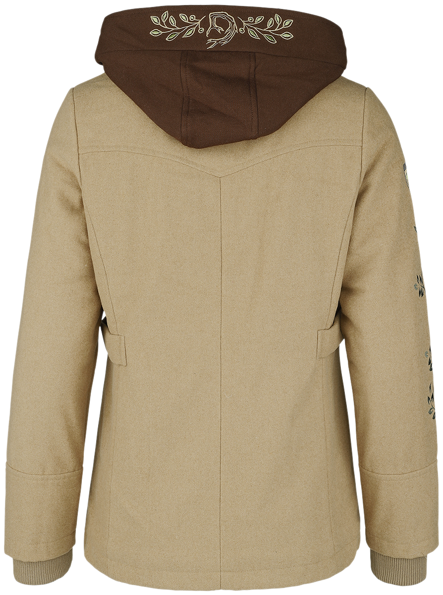 Manteau d'hiver Disney de Les Gardiens De La Galaxie - I Am Groot - S à M - pour Femme - beige - Les Gardiens De La Galaxie - View 2