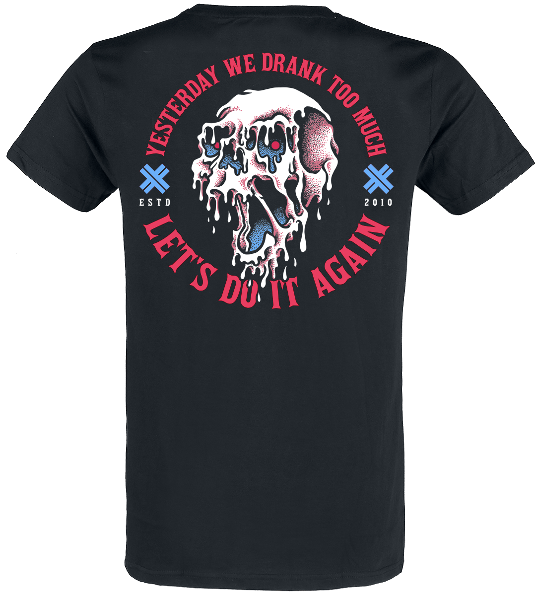 T-Shirt Manches courtes  de Electric Callboy - Let's Do It Again - S à 3XL - pour Homme - noir - Electric Callboy - View 2