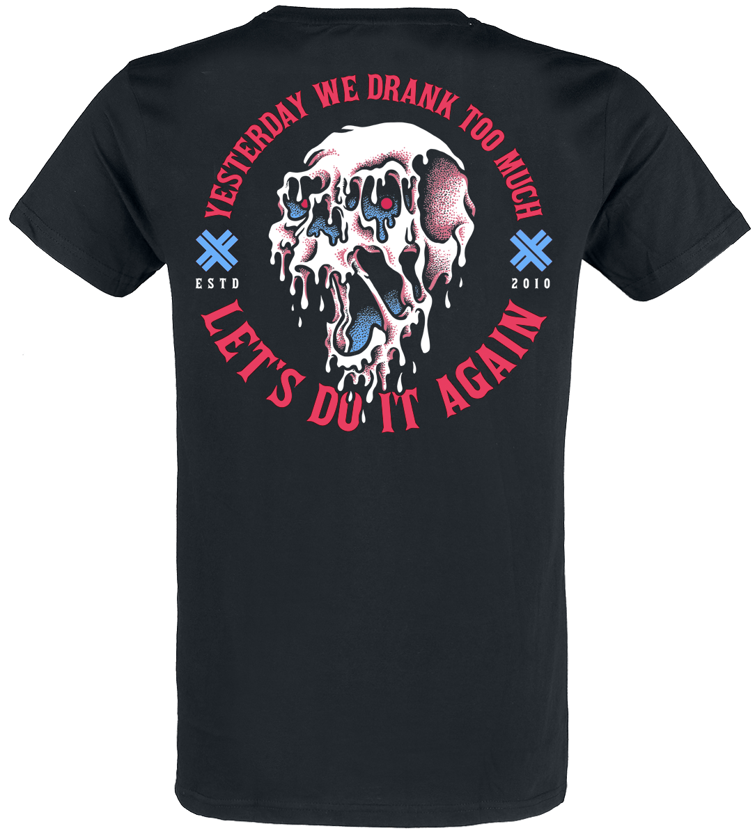 T-Shirt Manches courtes  de Electric Callboy - Let's Do It Again - S à 3XL - pour Homme - noir - Electric Callboy - View 2