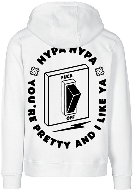 Sweat-shirt à capuche  de Electric Callboy - Hypa Hypa Switch - S à XXL - pour Homme - blanc - Electric Callboy - View 2