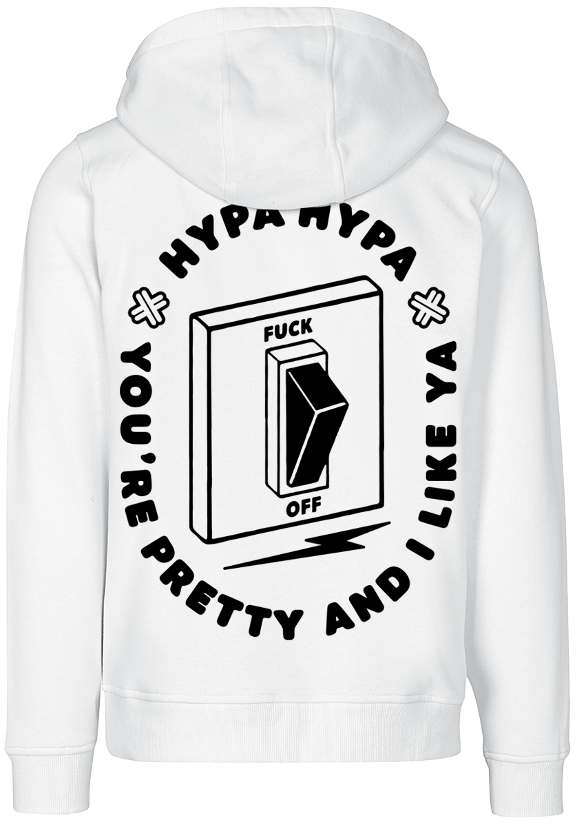 Sweat-shirt à capuche  de Electric Callboy - Hypa Hypa Switch - S à XXL - pour Homme - blanc - Electric Callboy - View 2