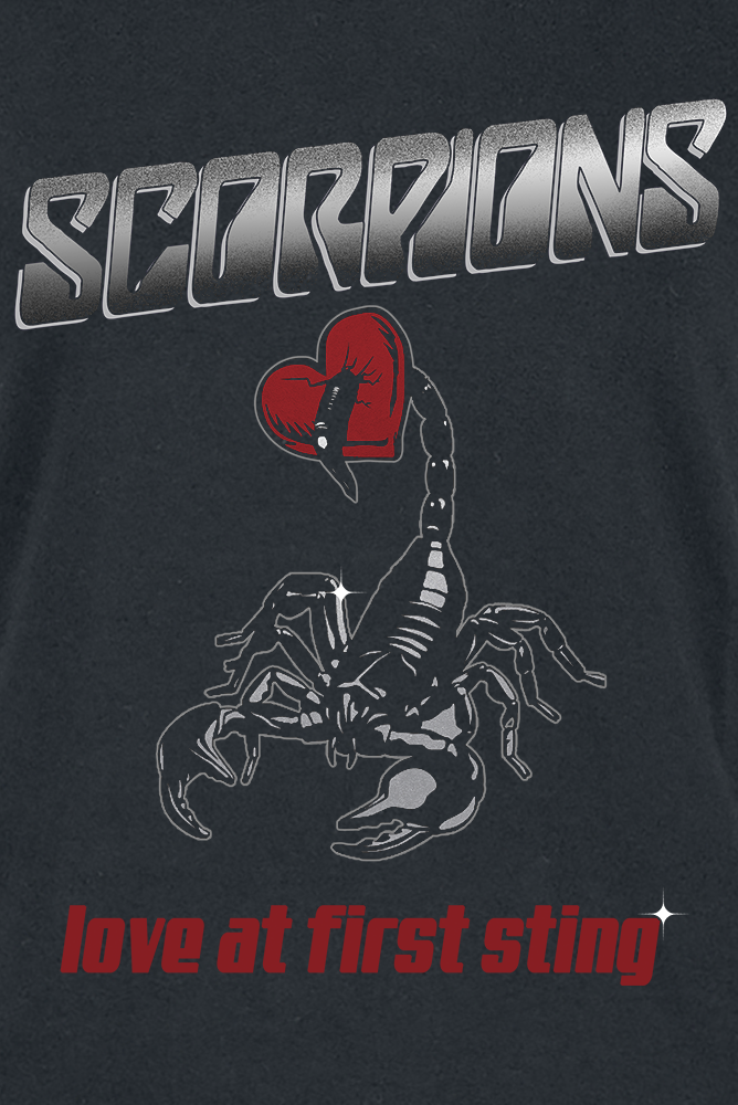 T-Shirt Manches courtes  de Scorpions - Pierced Heart - S à XXL - pour Femme - noir - Scorpions - View 2