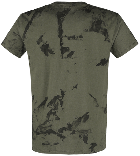 T-Shirt Manches courtes  de Outer Vision - T-Shirt Homme - S à XL - pour Homme - kaki - Outer Vision - View 2