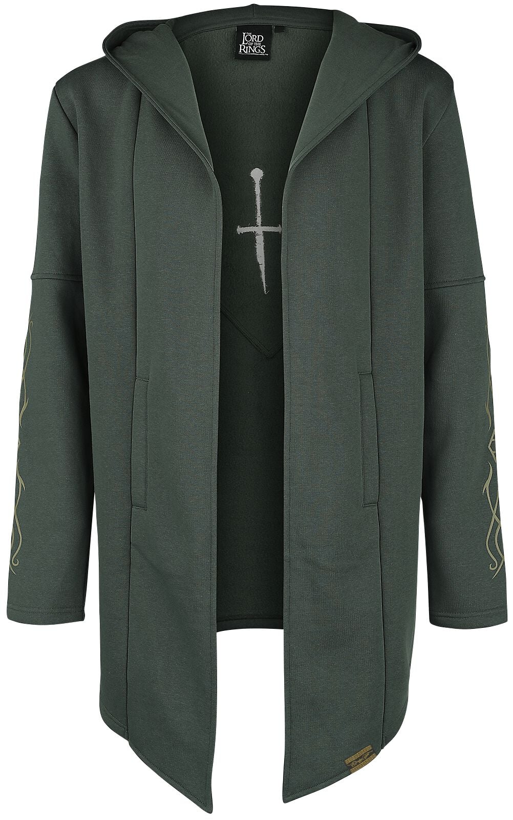 Sweat-shirt  de Le Seigneur Des Anneaux - Dunedain - S à XXL - pour Homme - olive - Le Seigneur Des Anneaux