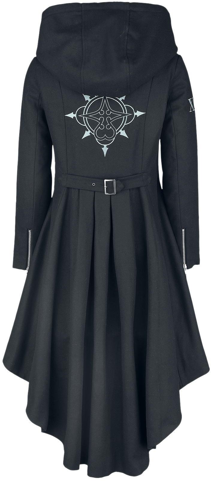 Manteau d'hiver Gaming de Kingdom Hearts - Organisation XIII - S à M - pour Femme - noir - Kingdom Hearts - View 2
