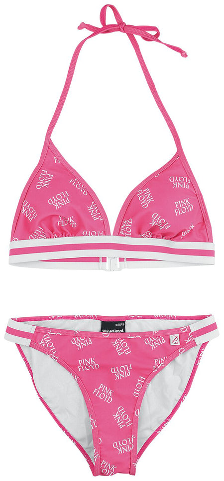 Bikini  de Pink Floyd - EMP Signature Collection - S à XXL - pour Femme - rose/blanc - Pink Floyd
