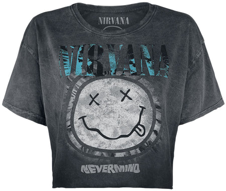 T-Shirt Manches courtes  de Nirvana - Nevermind - S à XXL - pour Femme - gris - Nirvana