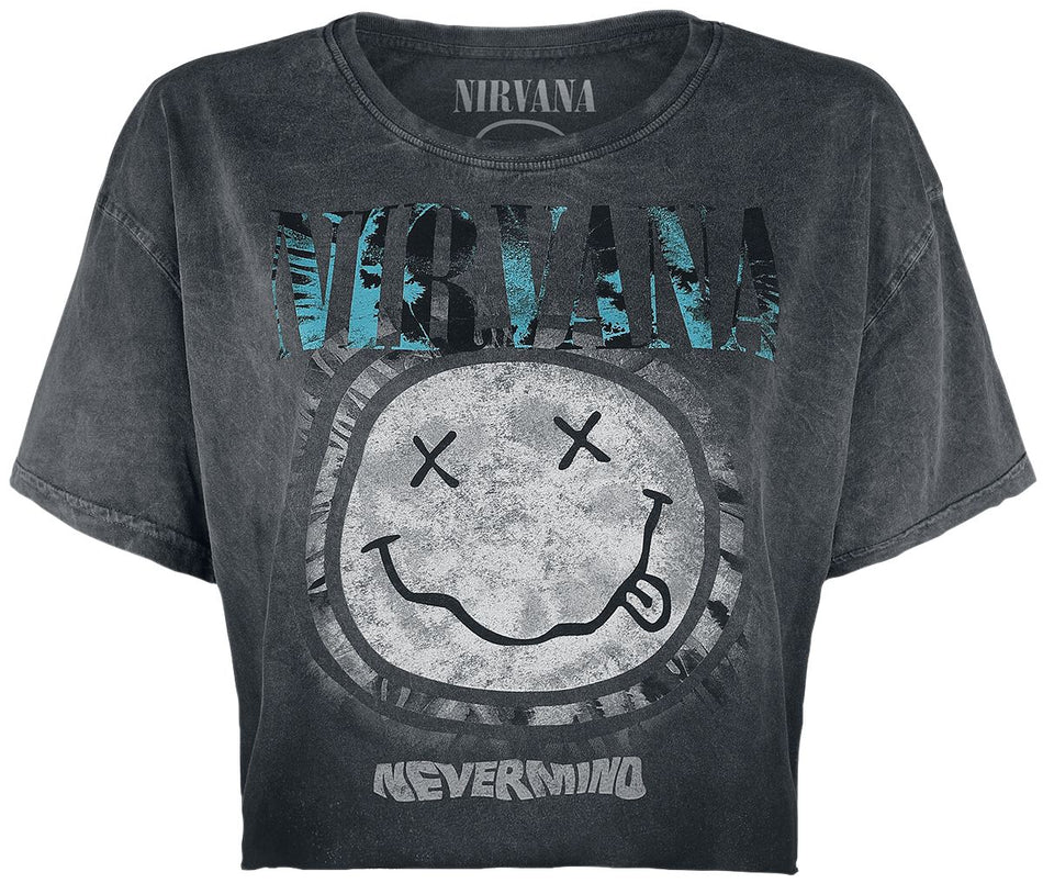 T-Shirt Manches courtes  de Nirvana - Nevermind - S à XXL - pour Femme - gris - Nirvana