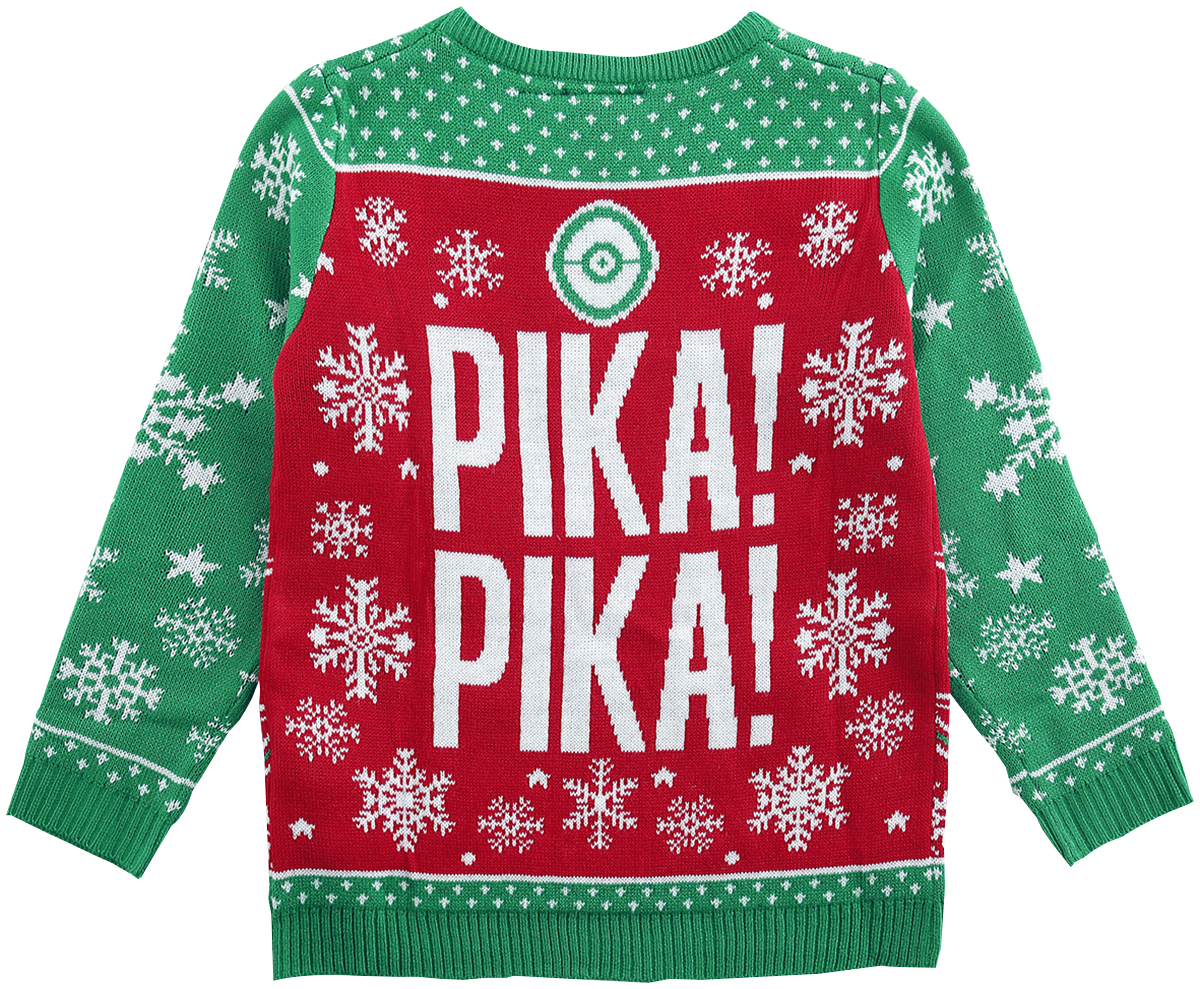 Sweat-Shirt Gaming de Pokémon - Enfants - Pikachu - Pika! Pika! - 110/116 à 158/164 - pour filles & garçonse - multicolore - Pokémon - View 2