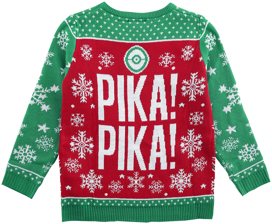 Sweat-Shirt Gaming de Pokémon - Enfants - Pikachu - Pika! Pika! - 110/116 à 158/164 - pour filles & garçonse - multicolore - Pokémon - View 2