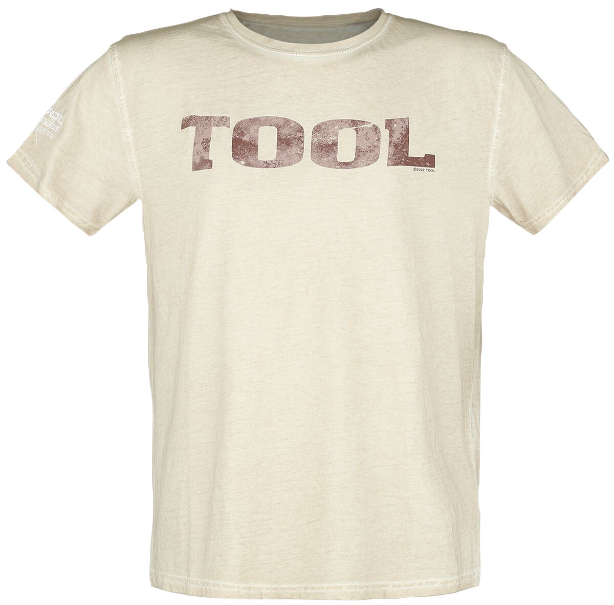 T-Shirt Manches courtes  de Tool - Double Image - S à 3XL - pour Homme - beige - Tool