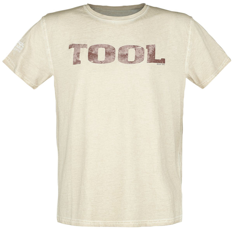 T-Shirt Manches courtes  de Tool - Double Image - S à 3XL - pour Homme - beige - Tool
