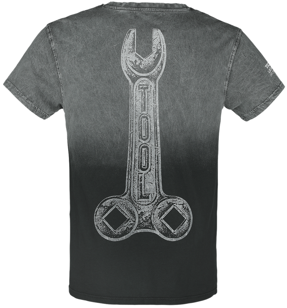 T-Shirt Manches courtes  de Tool - Spanner - M à 3XL - pour Homme - noir - Tool - View 2