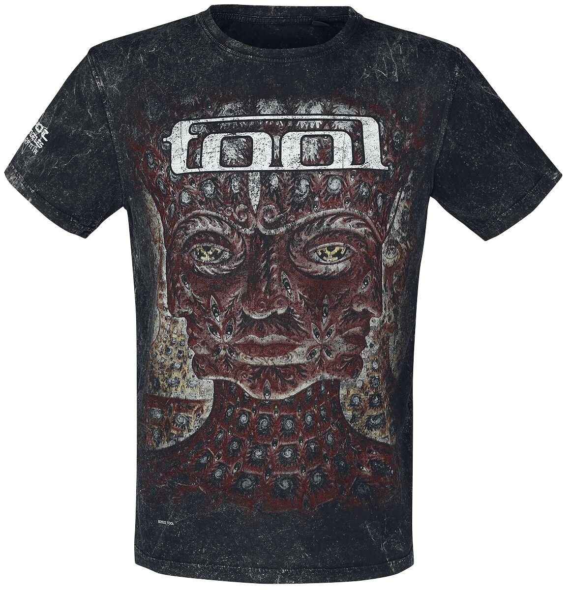 T-Shirt Manches courtes  de Tool - Lateralus - S à 3XL - pour Homme - noir - Tool