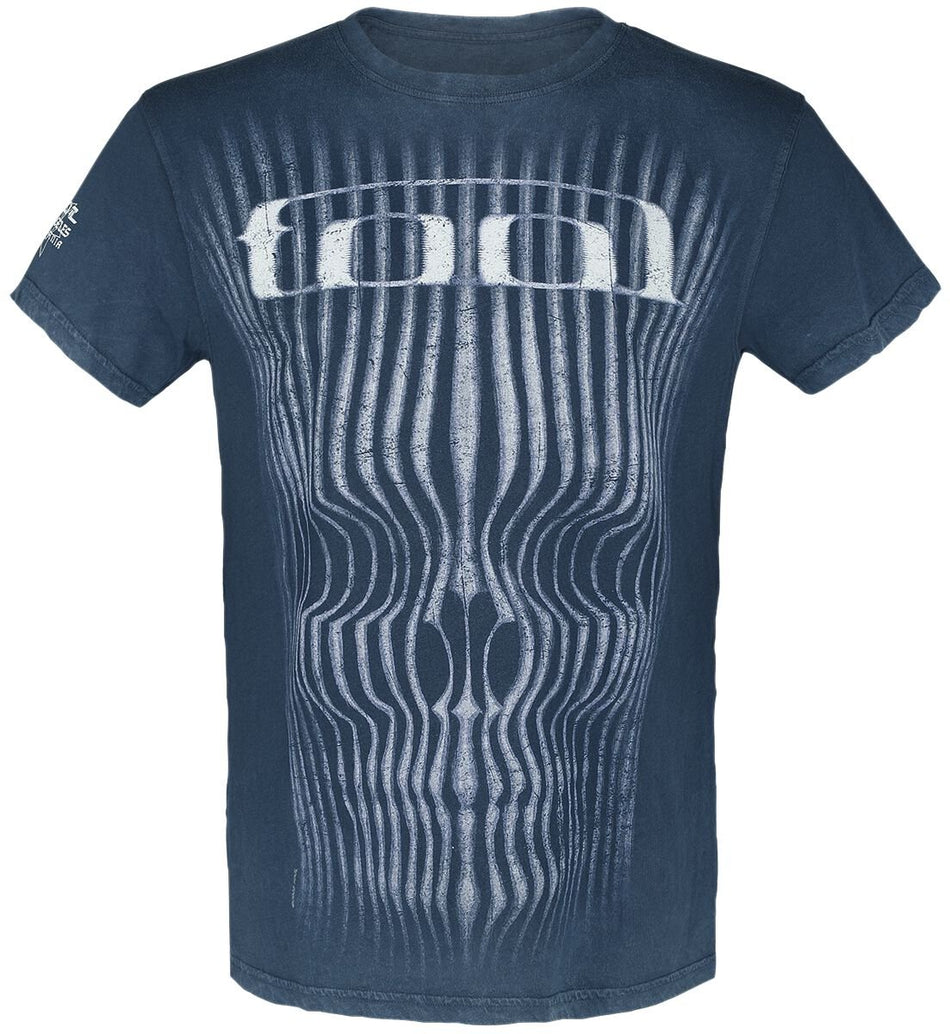 T-Shirt Manches courtes  de Tool - Grid Skull - S à 3XL - pour Homme - bleu - Tool