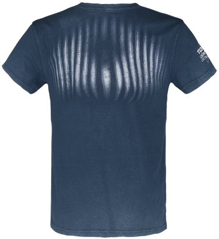 T-Shirt Manches courtes  de Tool - Grid Skull - S à 3XL - pour Homme - bleu - Tool - View 2