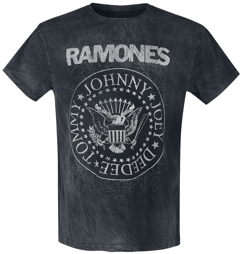 T-Shirt Manches courtes  de Ramones - Hey Ho Let's Go - S à 3XL - pour Homme - noir - Ramones