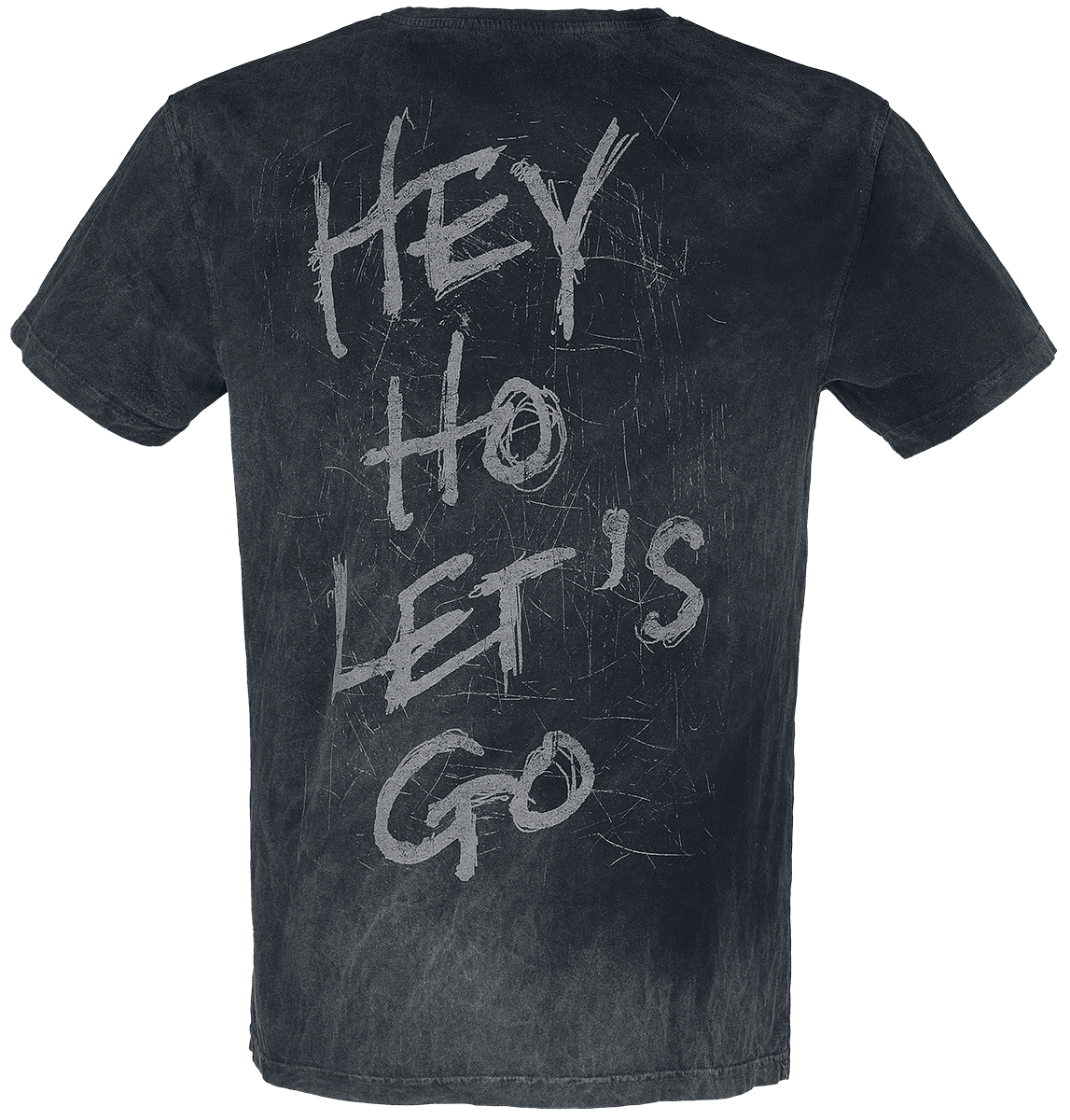 T-Shirt Manches courtes  de Ramones - Hey Ho Let's Go - S à 3XL - pour Homme - noir - Ramones - View 2
