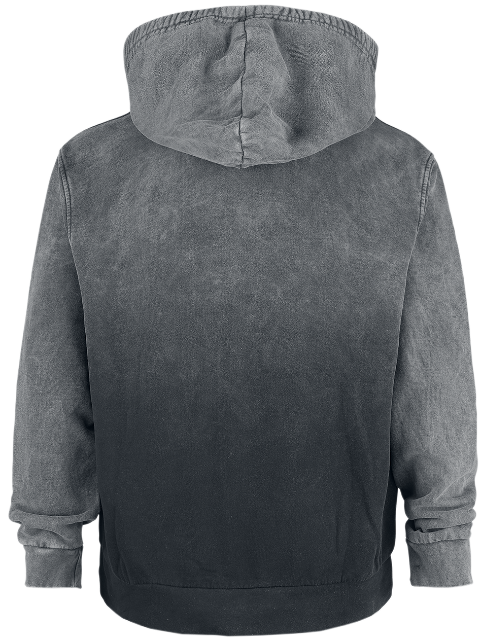 Sweat-shirt à capuche  de Ramones - Hey Ho Let's Go - S à XXL - pour Homme - gris - Ramones - View 2