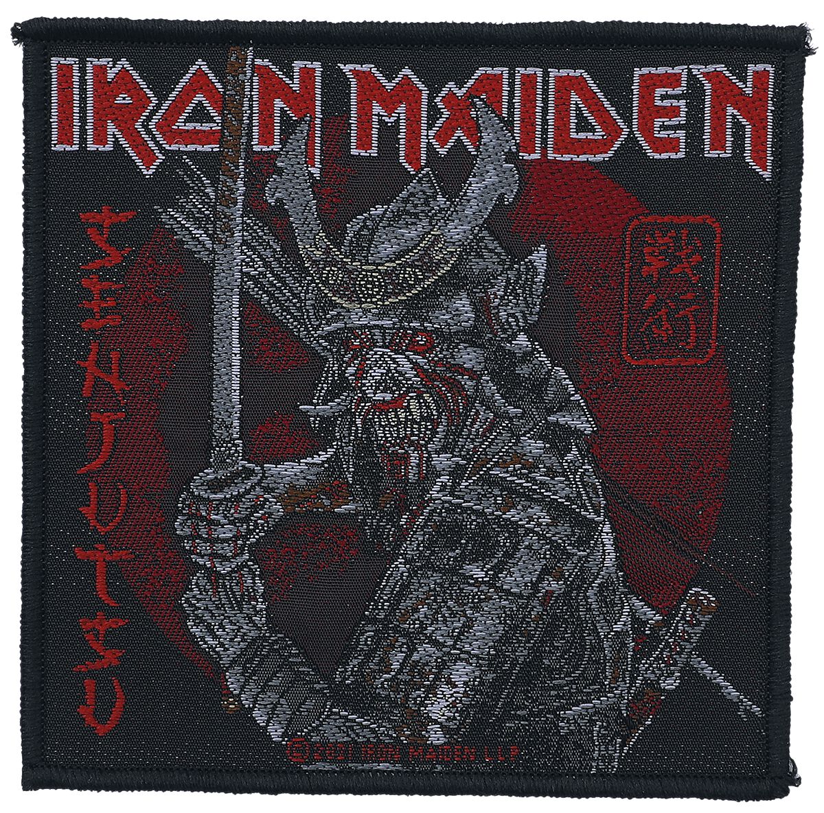 Patch  de Iron Maiden - Senjutsu - pour Unisexe - noir/rouge - Iron Maiden