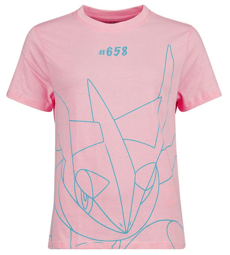 T-Shirt Manches courtes Gaming de Pokémon - Amphinobi - M à XXL - pour Femme - rose clair - Pokémon