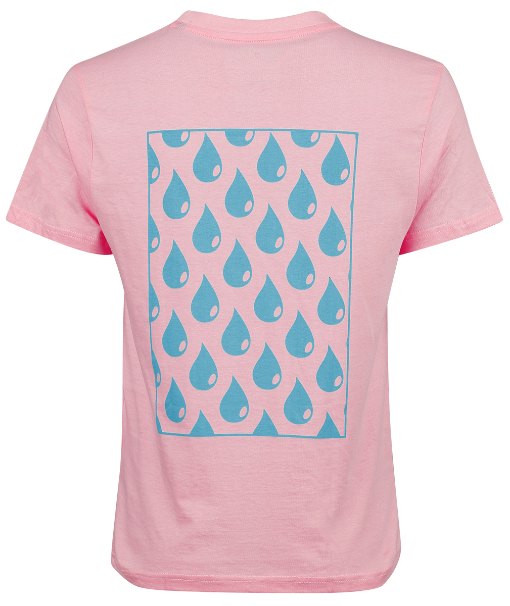 T-Shirt Manches courtes Gaming de Pokémon - Amphinobi - M à XXL - pour Femme - rose clair - Pokémon - View 2