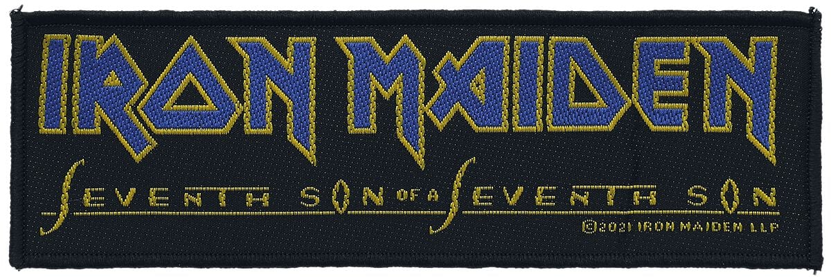 Patch  de Iron Maiden - Seventh Son Logo - pour Indifférent - multicolore - Iron Maiden