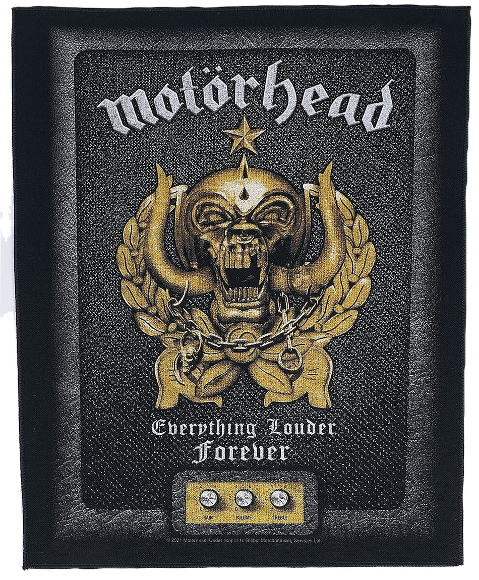 Dossard  de Motörhead - Everything Louder Forever - pour Unisexe - noir/or - Motörhead