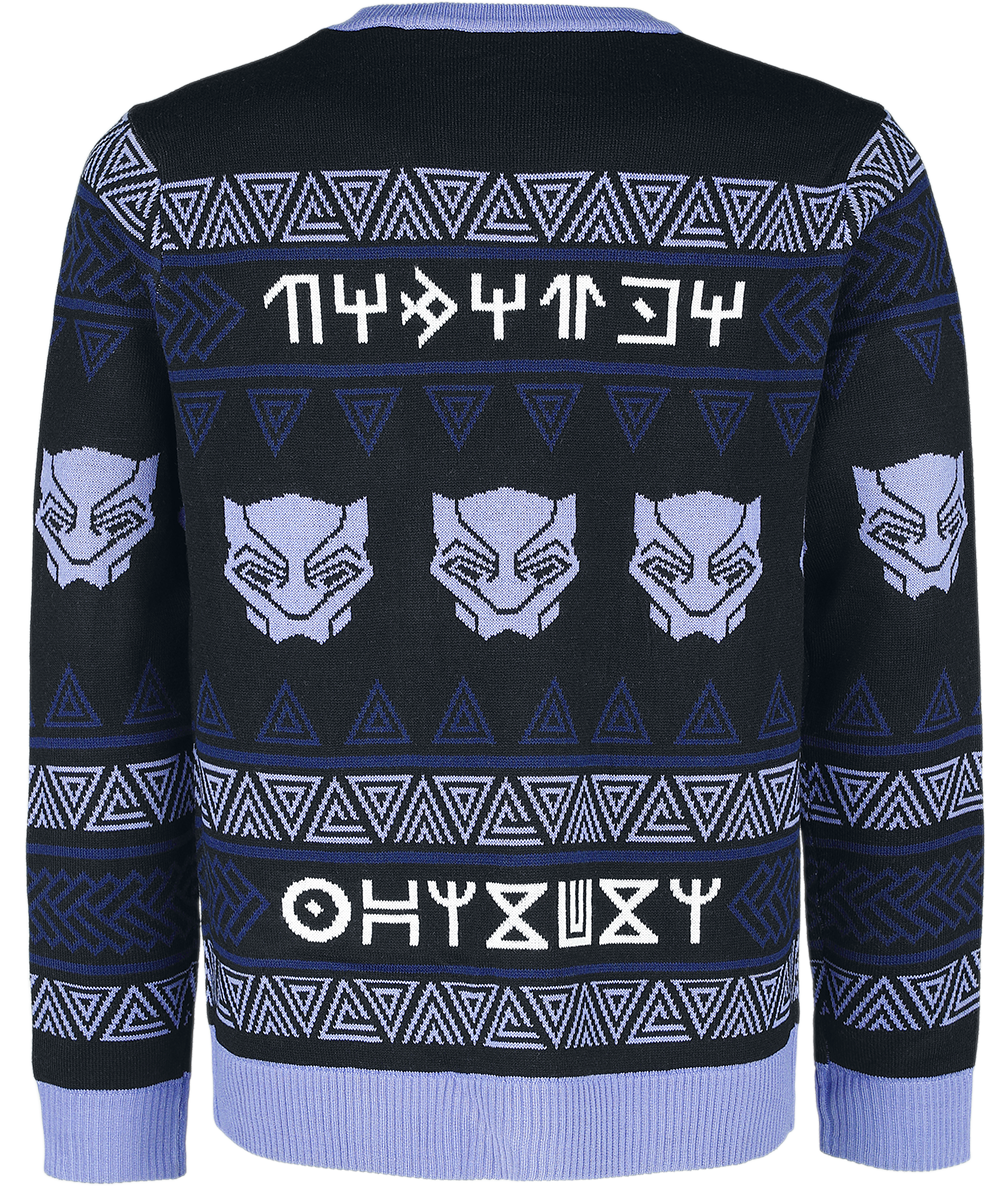 Pull de Noël  de Black Panther - Wakanda Forever - M à XXL - pour Homme - multicolore - Black Panther - View 2