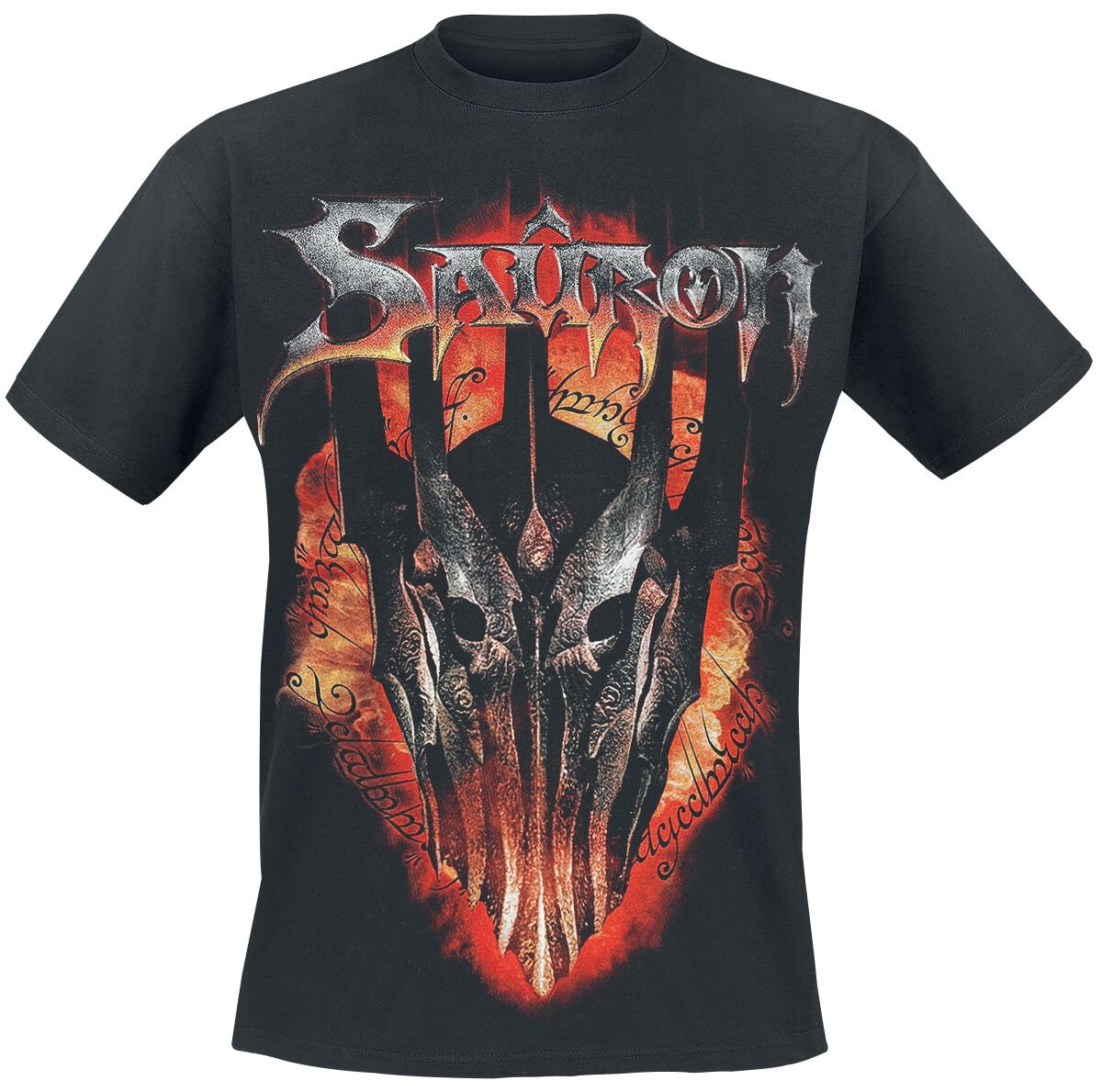 T-Shirt Manches courtes  de Le Seigneur Des Anneaux - Sauron - M à XXL - pour Homme - noir - Le Seigneur Des Anneaux