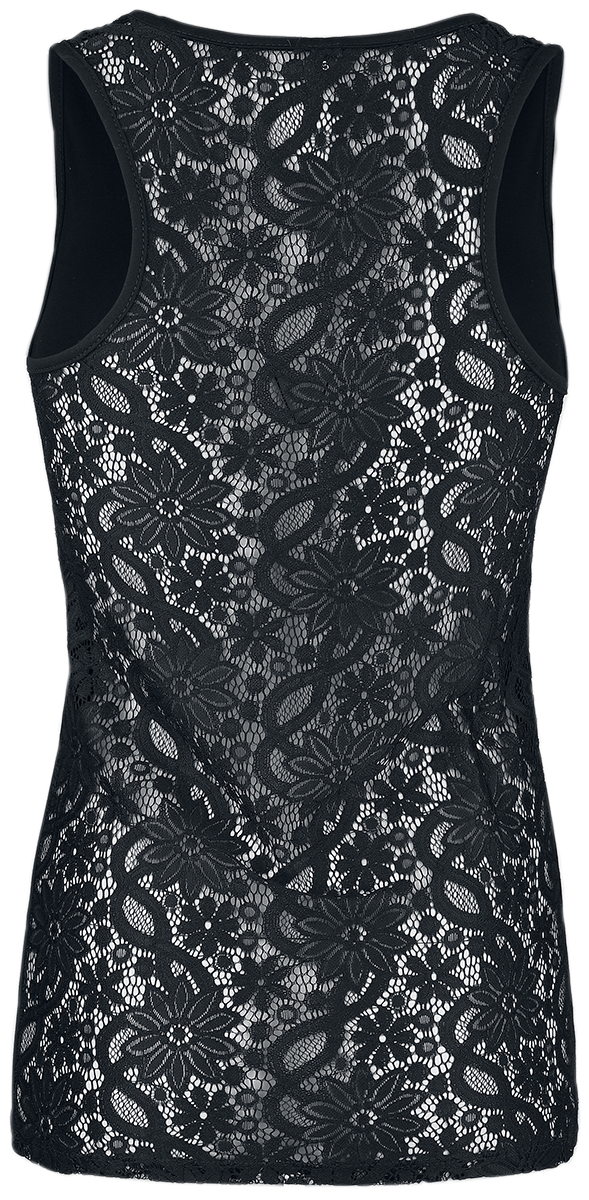 Top  de Le Seigneur Des Anneaux - Organique - S à XXL - pour Femme - noir - Le Seigneur Des Anneaux - View 2