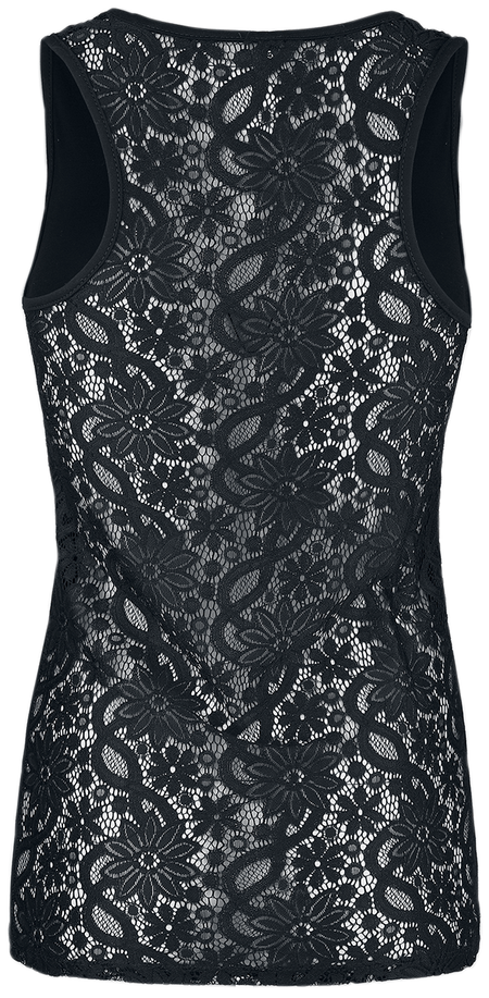 Top  de Le Seigneur Des Anneaux - Organique - S à XXL - pour Femme - noir - Le Seigneur Des Anneaux - View 2