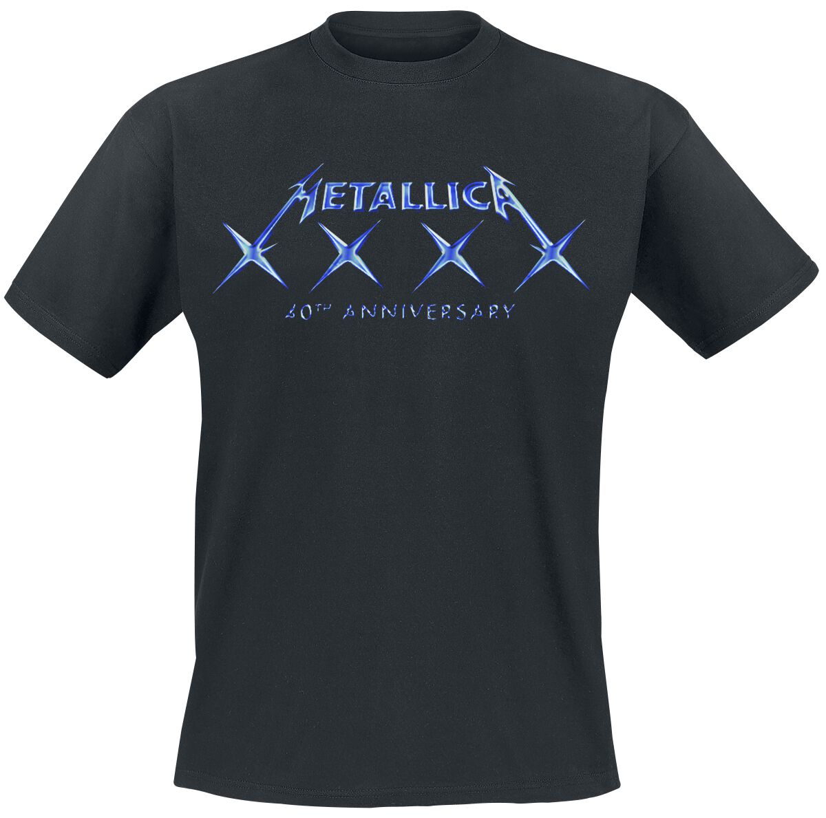 T-Shirt Manches courtes  de Metallica - 40 XXXX - M - pour Homme - noir - metallica