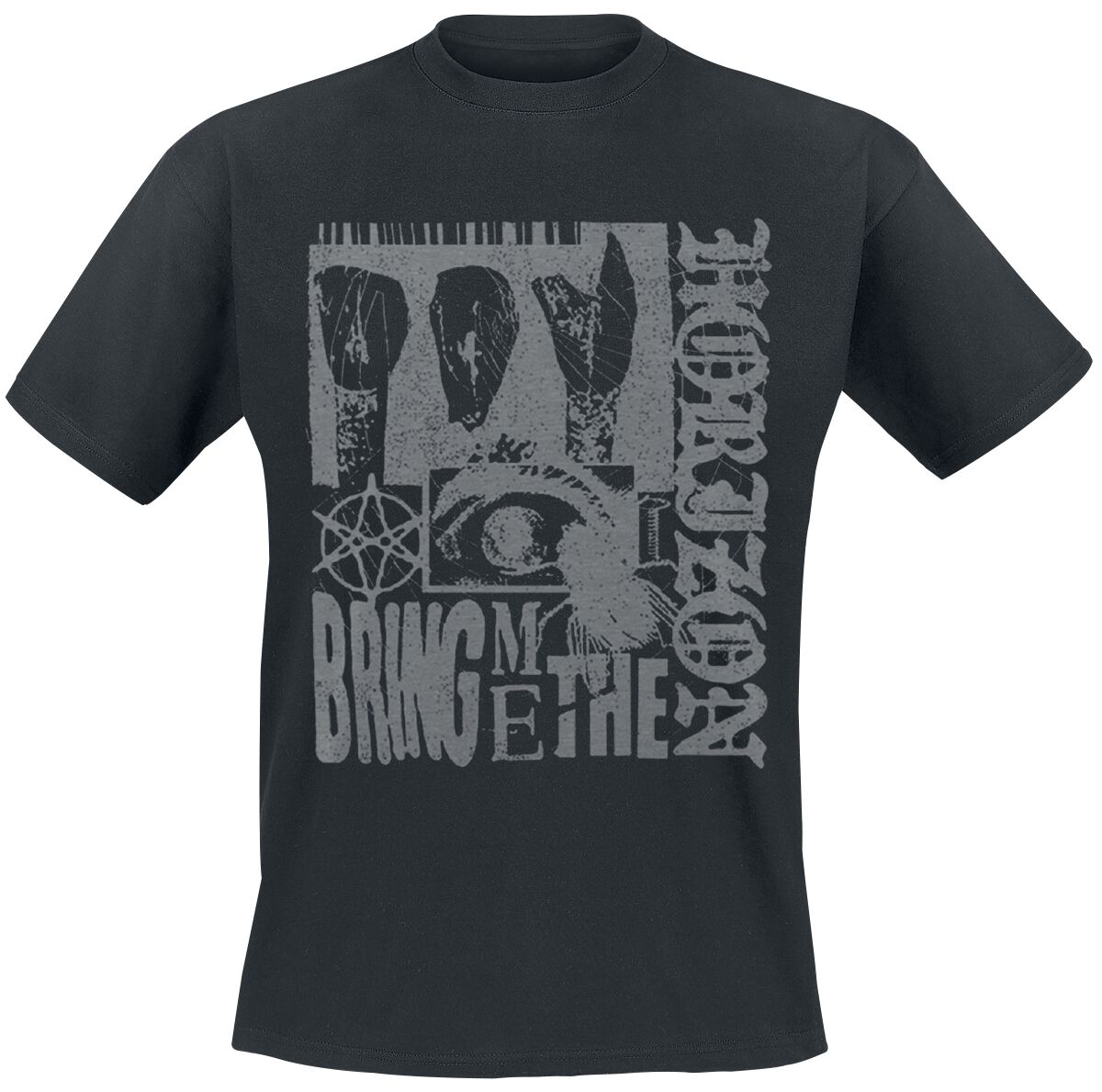 T-Shirt Manches courtes  de Bring Me The Horizon - Bug - S à 3XL - pour Homme - noir - Bring Me The Horizon