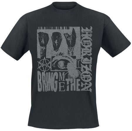 T-Shirt Manches courtes  de Bring Me The Horizon - Bug - S à 3XL - pour Homme - noir - Bring Me The Horizon
