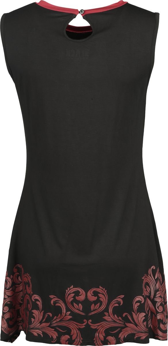 Top  de Black Premium by EMP - Haut Imprimé - S à XL - pour Femme - noir - Black Premium by EMP - View 2