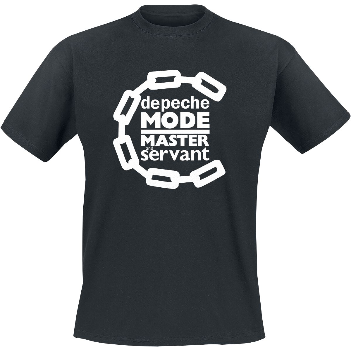 T-Shirt Manches courtes  de Depeche Mode - Master And Servant - S à 4XL - pour Homme - noir - Depeche Mode