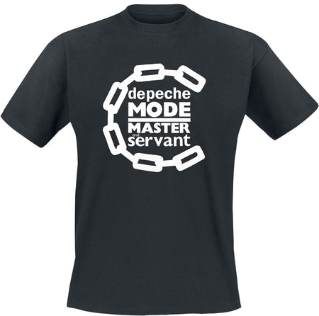 T-Shirt Manches courtes  de Depeche Mode - Master And Servant - S à 4XL - pour Homme - noir - Depeche Mode