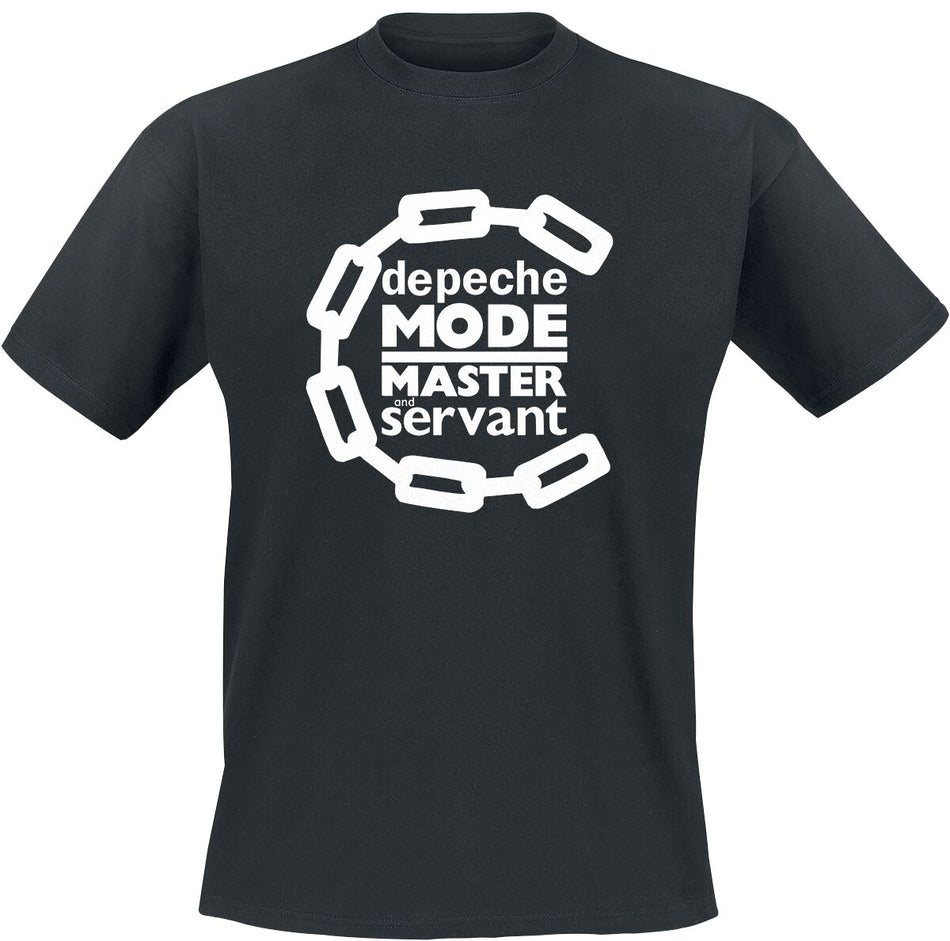 T-Shirt Manches courtes  de Depeche Mode - Master And Servant - S à 4XL - pour Homme - noir - Depeche Mode